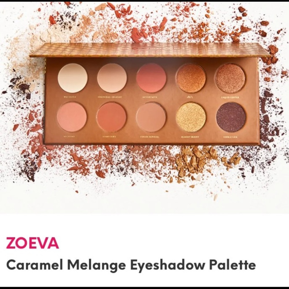 Caramel Melanos by ZOVEA EYESHADOW Palette NIB - Picture 2 of 16